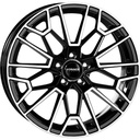 MONACO WHEELS GP13 BLACK POLISHED 9x20 5/112 ET35 CB66.6