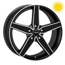 AUTEC DELANO MATT BLACK POLISHED 8x19 5/112 ET45 CB70