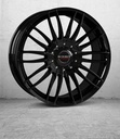 BORBET CW3 GLOSS BLACK 7.5x17 5/118 ET61 CB71.1