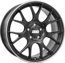 BBS CH-R SATIN BLACK 10x19 5/130 ET38 CB71.6