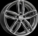 ELIT WHEELS EW04 PALLADIUM / POLISHED 7.5x17 5/112 ET45 CB66.5