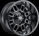 MAYHEM COGENT GLOSS BLACK / MILLED SPOKES 9x17 6/135-139.7 ET13 CB106