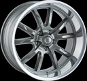 RIDLER 650 GREY / POLISHED LIP 8x15 5/127-5 ET0 CB83.82