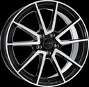 ROMAC AIR GLOSS BLACK / POLISHED FACE 8x18 5/100 ET35 CB73.1