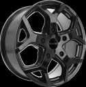 ROMAC COBRA GLOSS BLACK 6.5x16 5/112 ET50 CB66.6