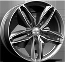 GMP ATOM ANTHRACITE DIAMOND 8.5x19 5/112 ET35 CB66.6
