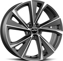 GMP EVENTO MATT ANTHRACITE DIAMOND 8x19 5/112 ET45 CB57.1