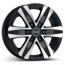 MAK STONE 6 BLACK MIRROR 8x18 6/139.7 ET50 CB93.1