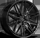 VOSSEN HF7 GLOSS BLACK 9x22 5/112 ET25 CB66.6