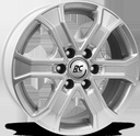 BROCK RC31 CHRYSTAL SILVER 7x16 6/130 ET53 CB84.1