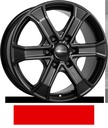 BROCK RC31 BLACK MATT 8x18 6/139.7 ET25 CB100.1