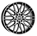 CMS C25 BLACK POLISHED 8x18 5/120 ET45 CB72.5