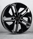 BORBET TX GLOSS BLACK POLISHED 9x21 5/112 ET40 CB66.5