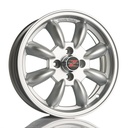 BARZETTA CLASSIC RALLY SILVER 5.5x15 4/100 ET35 CB57.1