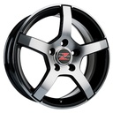 BARZETTA INVERNO BLACK POLISHED 7.5x17 5/112 ET40 CB66.6