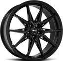 BROCK B42 SHINY BLACK 8.5x19 5/114.3 ET40 CB64.2