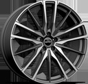 GMP SPARTA MATT ANTHRACITE DIAMOND 9.5x21 5/112 ET37 CB66.6