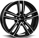 BROCK RC27 BLACK FULL POLISH 8x18 5/108 ET42 CB63.4