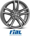RIAL X10 METAL GREY 7.5x17 5/120 ET37 CB72.6