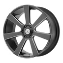 STATUSFÄLGAR AB15 SATIN BLACK MILLED 10x26 6/139.7 ET30 CB100.5