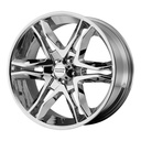 STATUSFÄLGAR AR893 CHROME 8x17 6/139.7 ET25 CB106.2