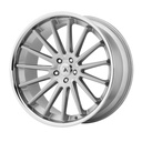 STATUSFÄLGAR AB24 BRUSHED SILVER CHROME LIP 10.5x20 5/120 ET38 CB74.1