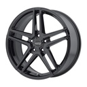 STATUSFÄLGAR AR907 GLOSS BLACK 7x16 5/114.3 ET40 CB72.6