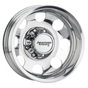 STATUSFÄLGAR AR204 POLISHED - REAR 6x17 8/165.1 ET-134 CB121.5