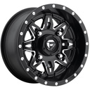 STATUSFÄLGAR FC567 GLOSS BLACK MILLED 9x17 6/135-139.7 ET-12 CB106.1