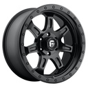 STATUSFÄLGAR FC572 MATTE BLACK 8.5x17 6/139.7 ET-6 CB108