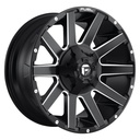 STATUSFÄLGAR FC616 MATTE BLACK MILLED 9x20 8/170 ET1 CB125.1