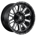 STATUSFÄLGAR FC620 GLOSS BLACK MILLED 8x15 5/114.3-120.65 ET-18 CB72.6