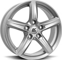 BROCK RC24 CRYSTAL SILVER 6x15 5/105 ET39 CB56.6