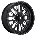 STATUSFÄLGAR FC611 GLOSS BLACK MILLED 10x20 8/165.1 ET-18 CB125.1