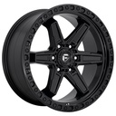 STATUSFÄLGAR FC697 MATTE BLACK 9x17 6/139.7 ET1 CB106.1