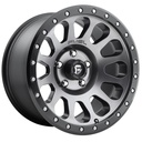 STATUSFÄLGAR FC601 MATTE GUN METAL BLACK BEAD RING 9x18 8/165.1 ET1 CB125.1