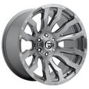 STATUSFÄLGAR FC693 BRUSHED GUN METAL TINTED CLEAR 10x20 6/135 ET-18 CB87.1
