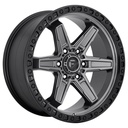 STATUSFÄLGAR FC698 MATTE GUN METAL BLACK BEAD RING 9x17 6/114.3 ET12 CB66.1