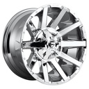 STATUSFÄLGAR FC614 CHROME PLATED 12x22 8/170 ET-44 CB125.1