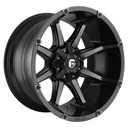 STATUSFÄLGAR FC556 MATTE BLACK DOUBLE DARK TINT 10x20 8/165.1 ET-12 CB125.1