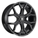 STATUSFÄLGAR DC208 GLOSS BLACK 9.5x24 6/135-139.7 ET30 CB87.1