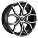 STATUSFÄLGAR DC209 GLOSS MACHINED DOUBLE DARK TINT 9.5x24 6/135-139.7 ET30 CB87.1