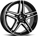 BROCK RCD17 BLACK FULL POLISH 8.5x19 5/112 ET54 CB66.6