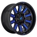 STATUSFÄLGAR FC646 GLOSS BLACK BLUE TINTED CLEAR 9x18 6/135-139.7 ET-12 CB106.1