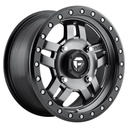 STATUSFÄLGAR FC558 MATTE GUN METAL BLACK BEAD RING 8.5x17 6/139.7 ET6 CB108
