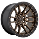 STATUSFÄLGAR FC681 MATTE BRONZE BLACK BEAD RING 10x20 8/165.1 ET-18 CB125.1
