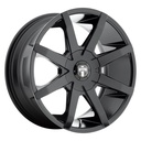 STATUSFÄLGAR DC110 GLOSS BLACK 8.5x20 6/115-120 ET42 CB72.6
