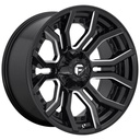 STATUSFÄLGAR FC711 GLOSS BLACK MILLED 10x20 6/135-139.7 ET-18 CB106.1