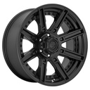 STATUSFÄLGAR FC709 MATTE BLACK 9x20 6/139.7 ET1 CB106.1