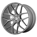 STATUSFÄLGAR AB27 TITANIUM BRUSHED 10.5x22 5/130 ET35 CB84.1